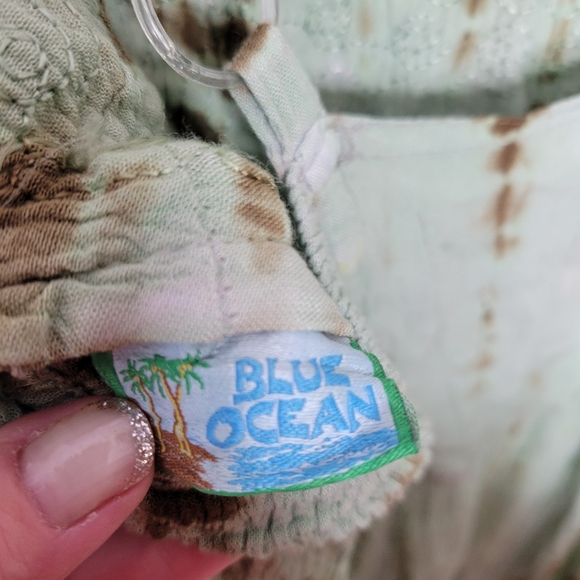 BLUE OCEAN Resort Maxi Dress Medium - Picture 6 of 7